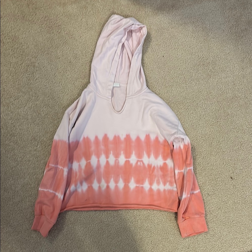 Pink Tie-Dye Women's Hoodie